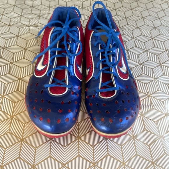 Vintage Nike Bowerman Zoom 2 VL Track Shoes Red White Blue Size 7. - Picture 4 of 11